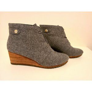 Dr. Scholl's Shoes Gray Conquer Ankle Boot - US Womens 8.5